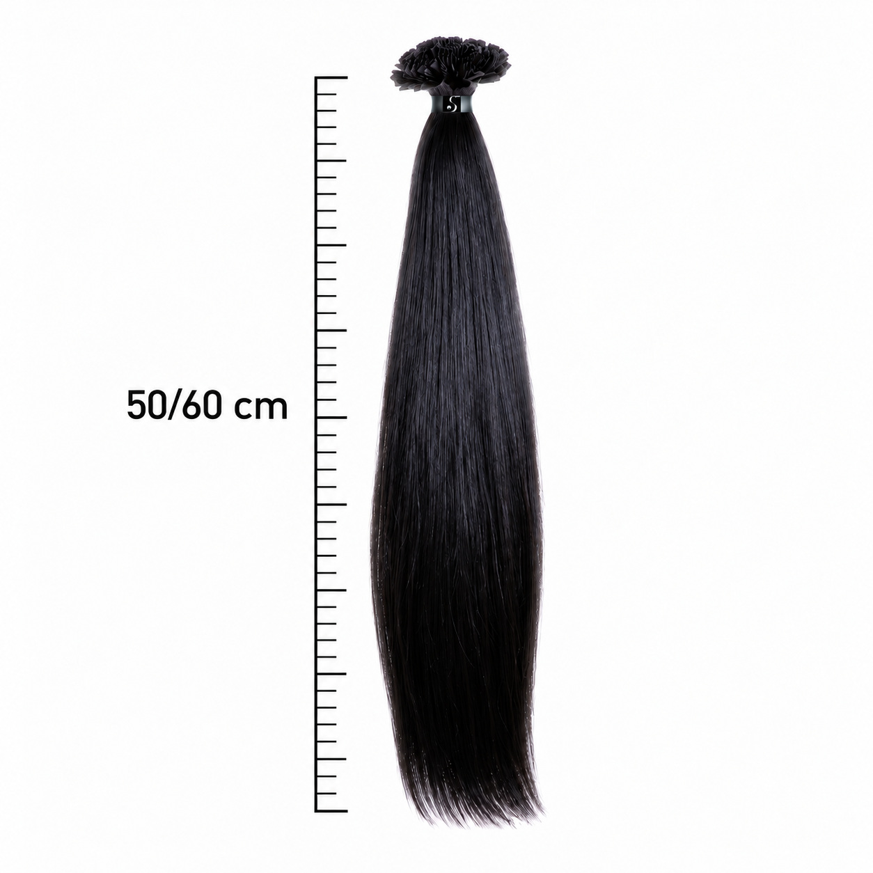SHE Echthaar Keratin Bondings 50/60 cm – Naturfarben glatt